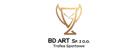 Logo BD ART, trofea sportowe