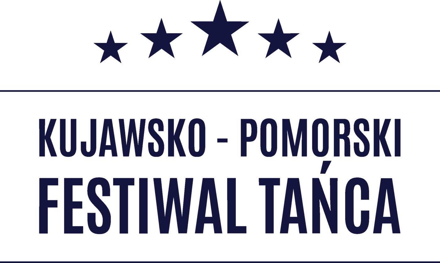 Logo Kujawsko-Pomorskiego Festiwalu Tanca w granacie